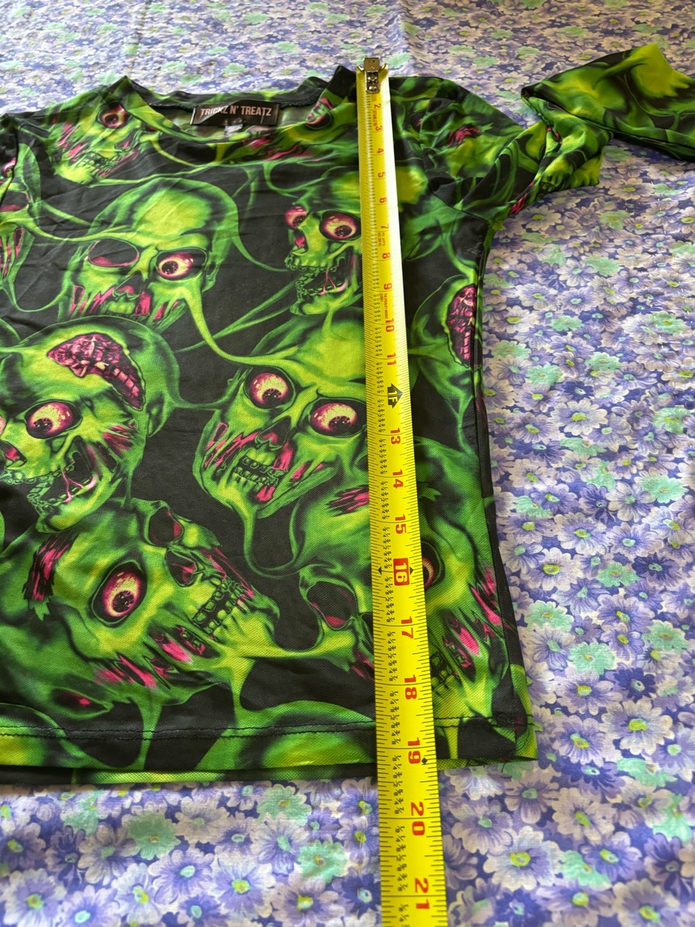 Zombie Sheer Top - Picture 6 of 11